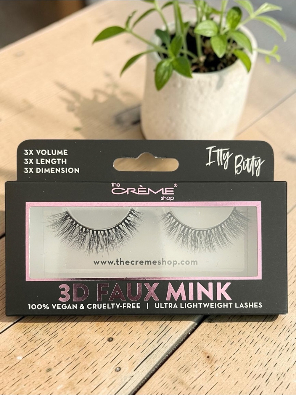🪷 The Crème Shop 3D Faux Mink “Itsy Buty” Lashes